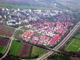 Denzlingen: Neubaugebiet + Heidach (Luftbild)