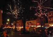 Weihnachtsmarkt08 - Stände bei Nacht I