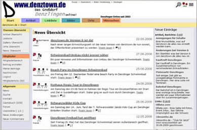 denztown.de Version 6, 2008